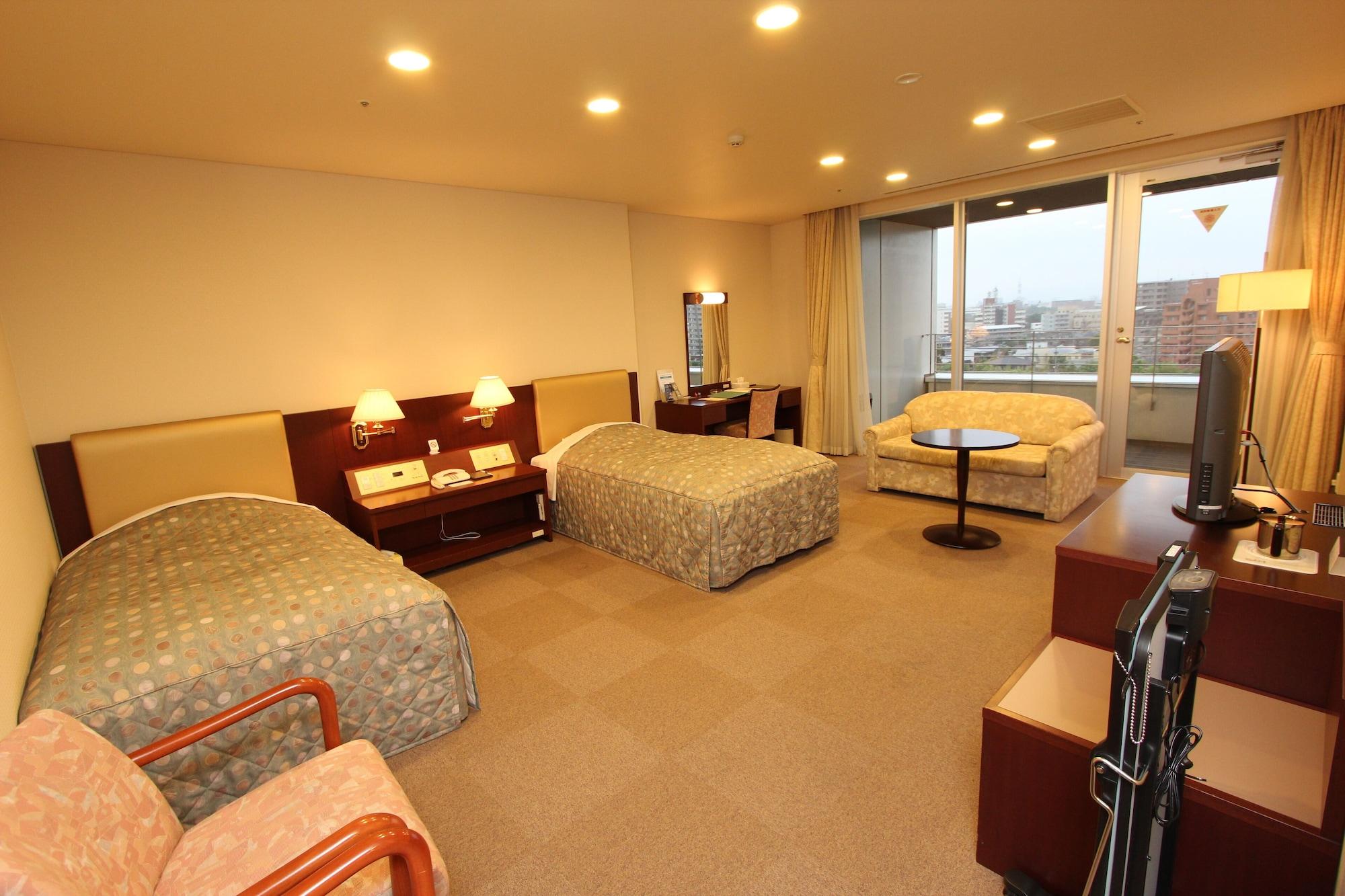 โฮเต็ลเมลปาร์ก คุมาโมะโตะ Hotel คุมาโมโตะ ภายนอก รูปภาพ